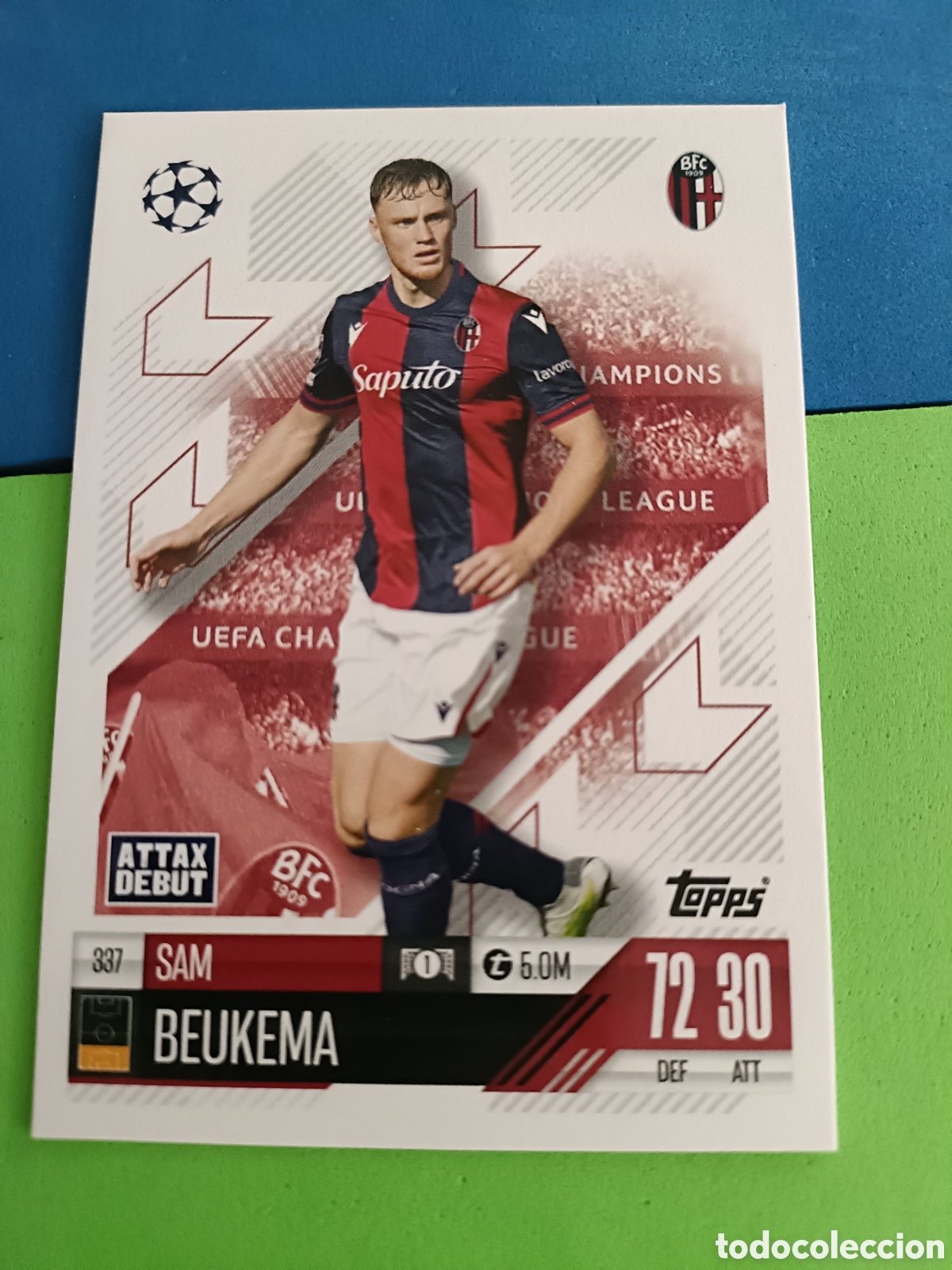 Cromos de F&uacute;tbol: Match Attax Topps 2024 2025 24 25 - 337 Beukema