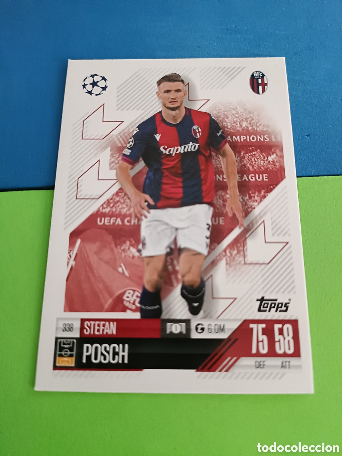 Fu&szlig;ball-Sticker: Match Attax Topps 2024 2025 24 25 - 338 Posch