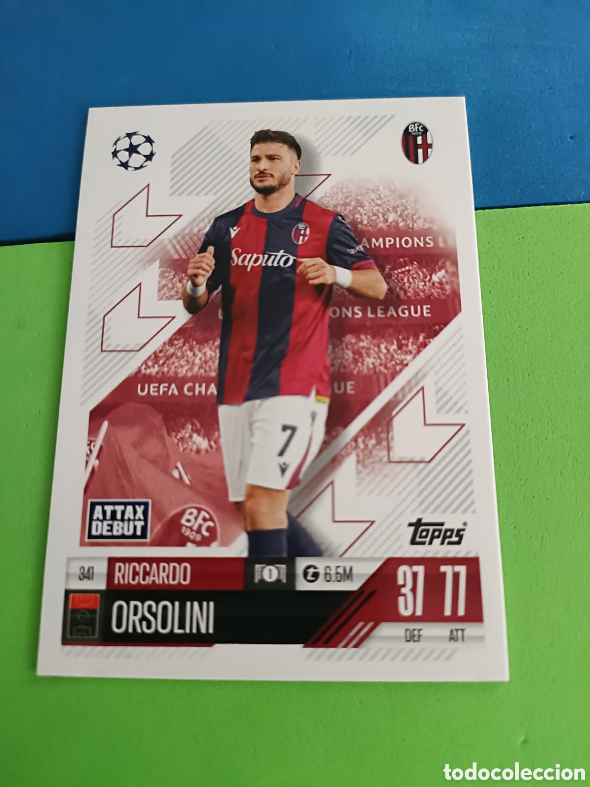 Fu&szlig;ball-Sticker: Match Attax Topps 2024 2025 24 25 - 341 Orsolini