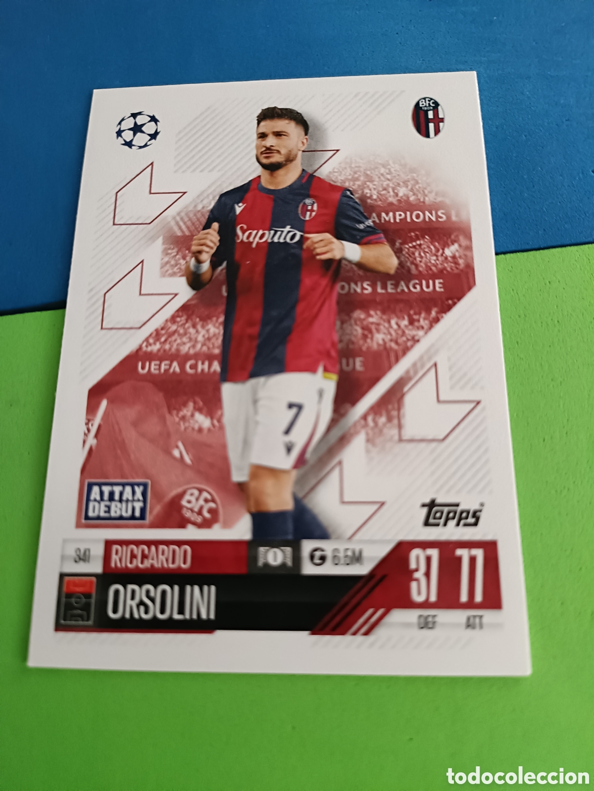 Fu&szlig;ball-Sticker: Match Attax Topps 2024 2025 24 25 - 341 Orsolini