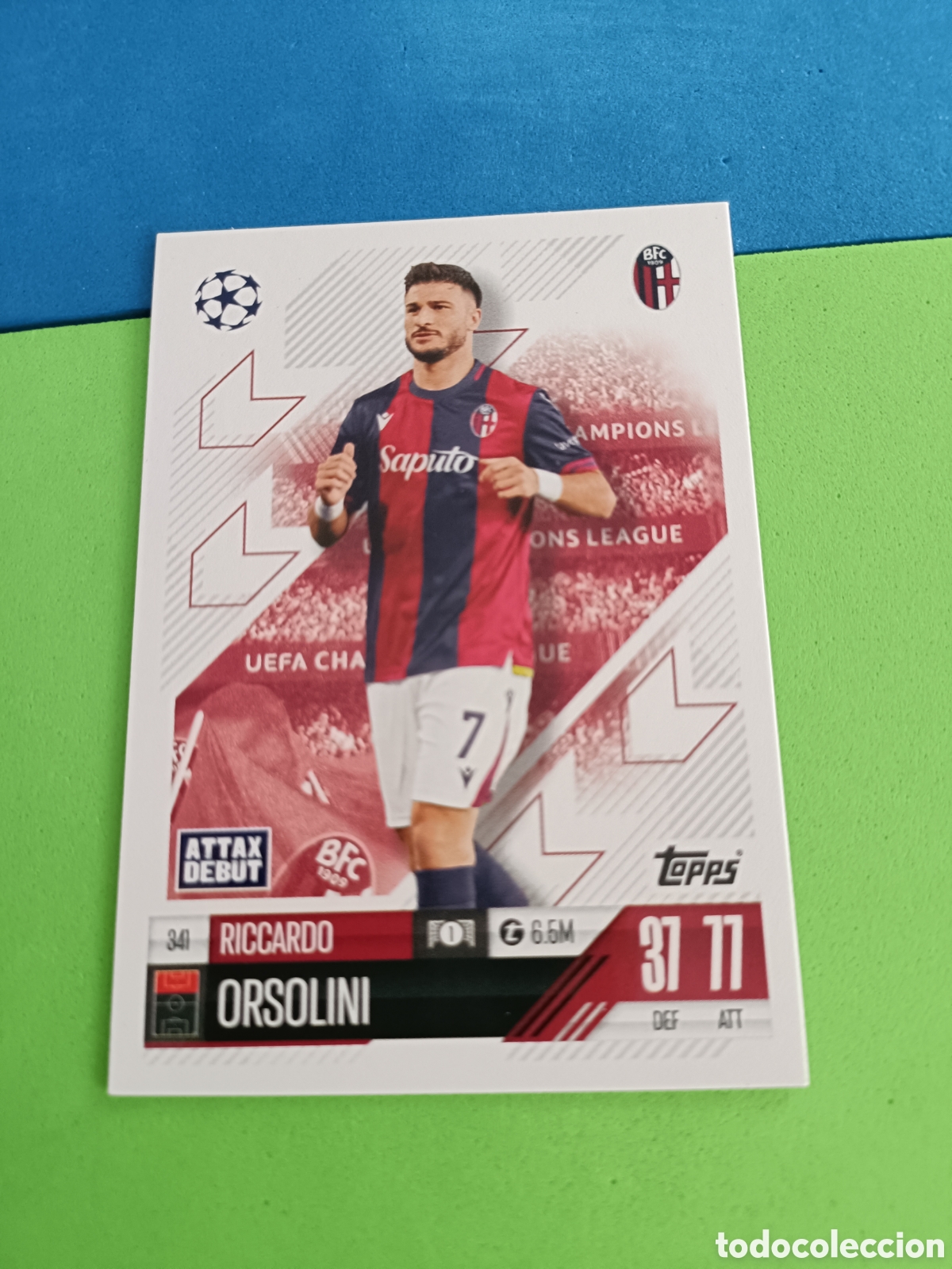 Fu&szlig;ball-Sticker: Match Attax Topps 2024 2025 24 25 - 341 Orsolini