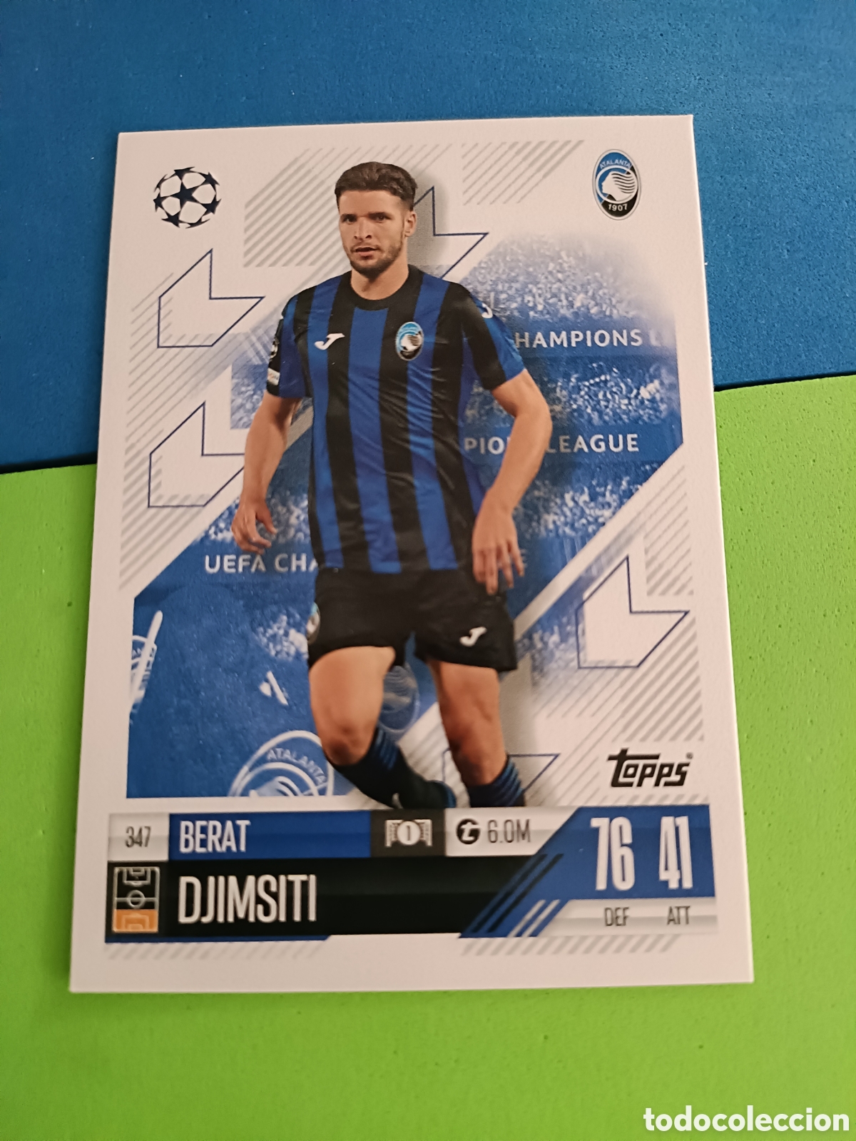 Cromos de F&uacute;tbol: Match Attax Topps 2024 2025 24 25 - 347 Djimsiti