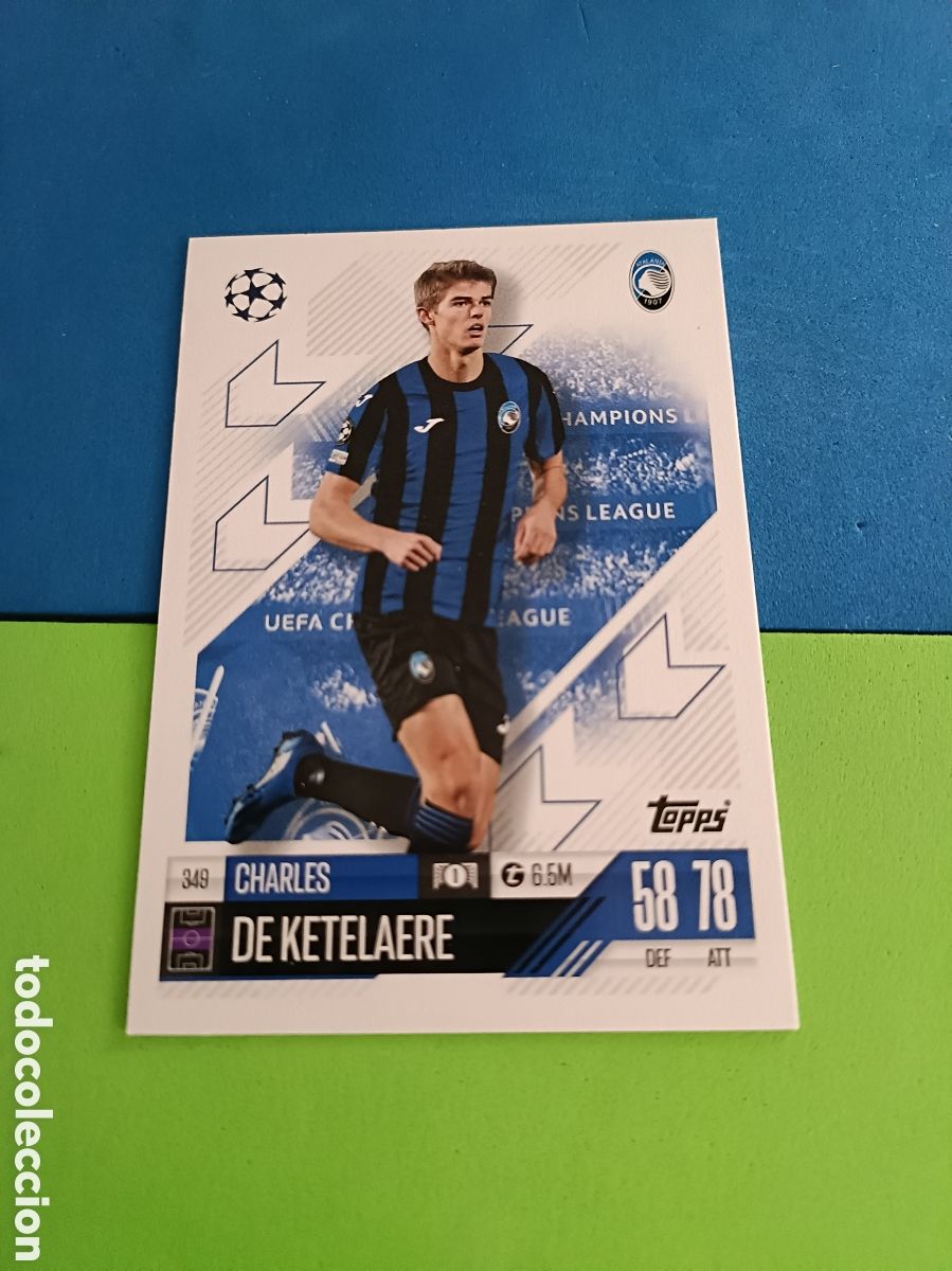 Cartes &agrave; collectionner de Football: Match Attax Topps 2024 2025 24 25 - 349 De Ketelaere