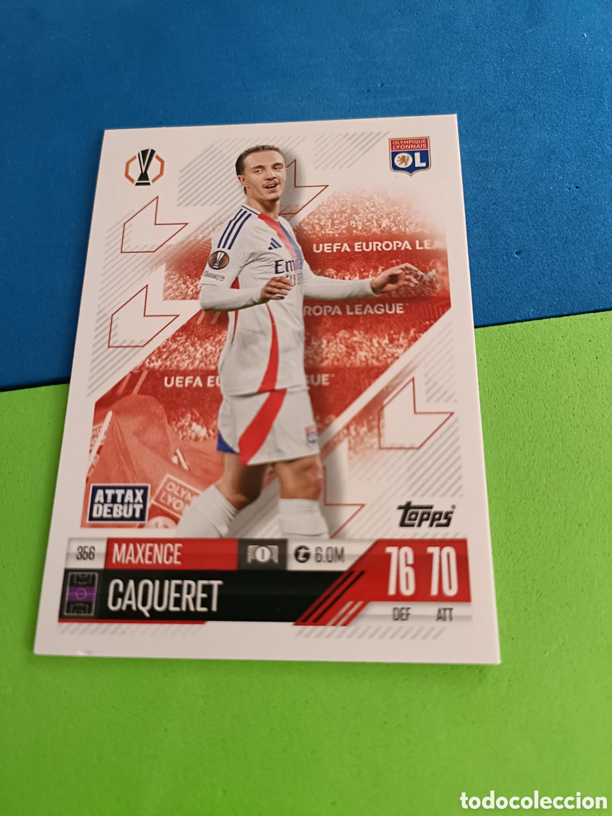 Cromos de F&uacute;tbol: Match Attax Topps 2024 2025 24 25 - 356 Caqueret