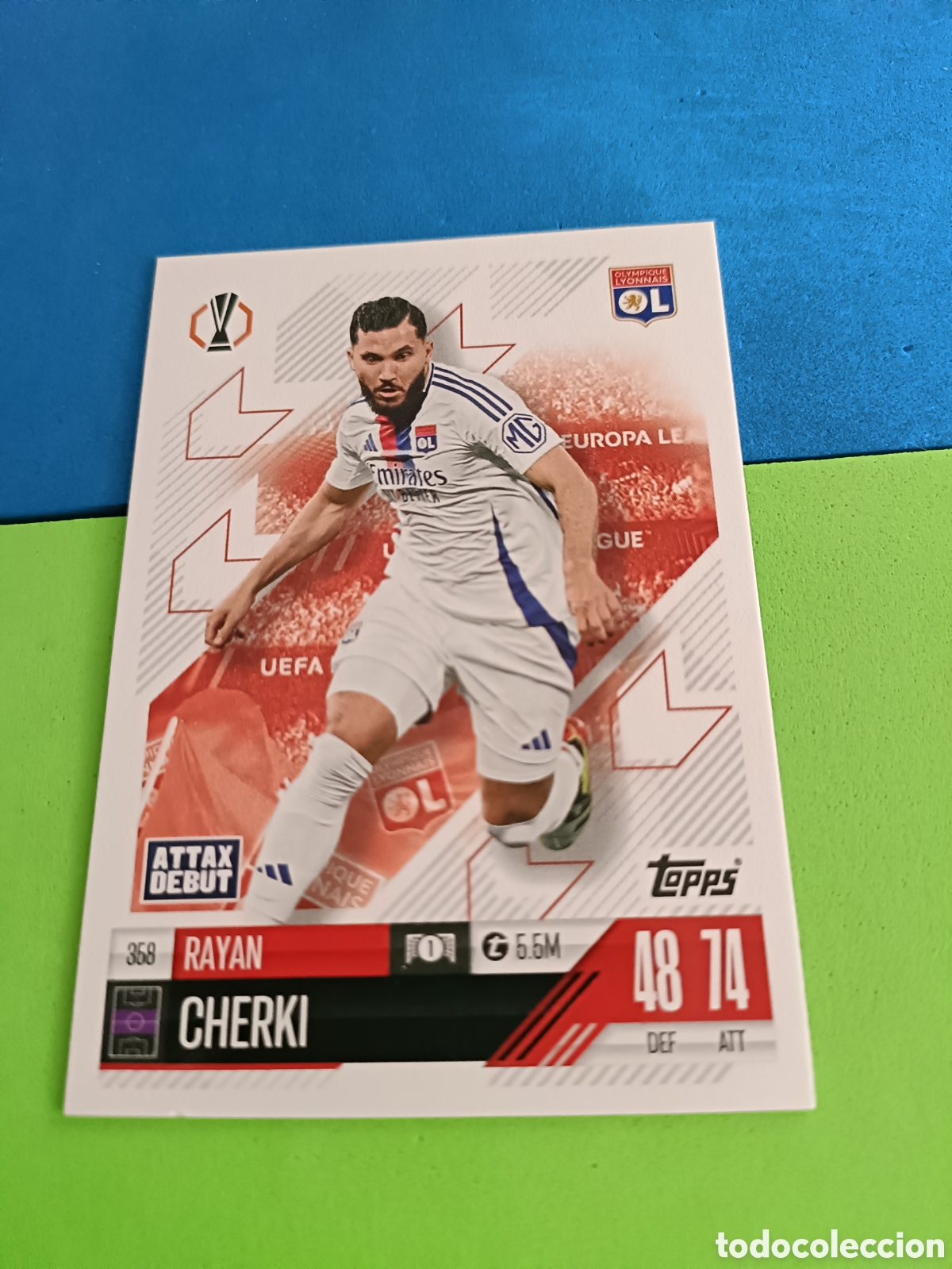 Cromos de F&uacute;tbol: Match Attax Topps 2024 2025 24 25 - 358 Cherki