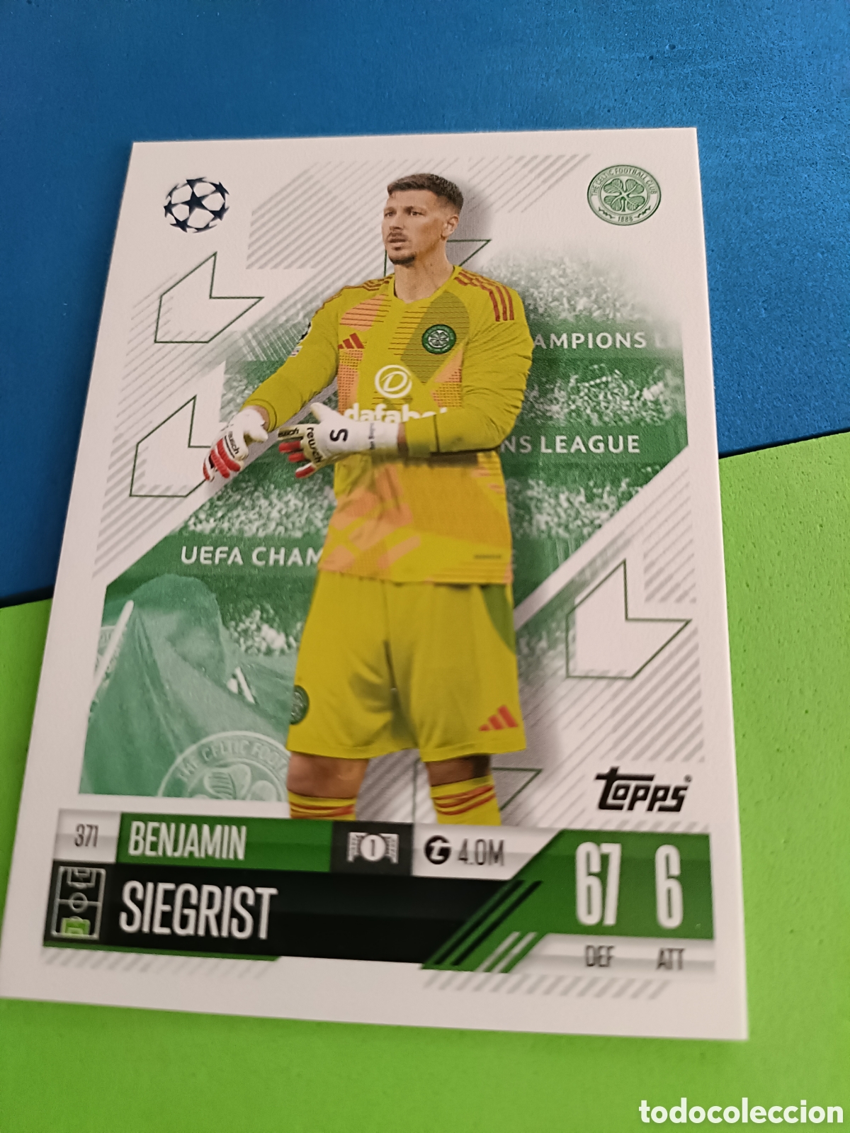 Cromos de F&uacute;tbol: Match Attax Topps 2024 2025 24 25 - 371 Siegrist