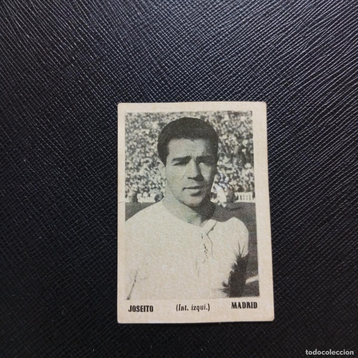 Cromos de F&uacute;tbol: JOSEITO REAL MADRID BRUGUERA ASES DEL FUTBOL 1951 1952 CROMO 51 52 - SIIN PEGAR - A32 PG51