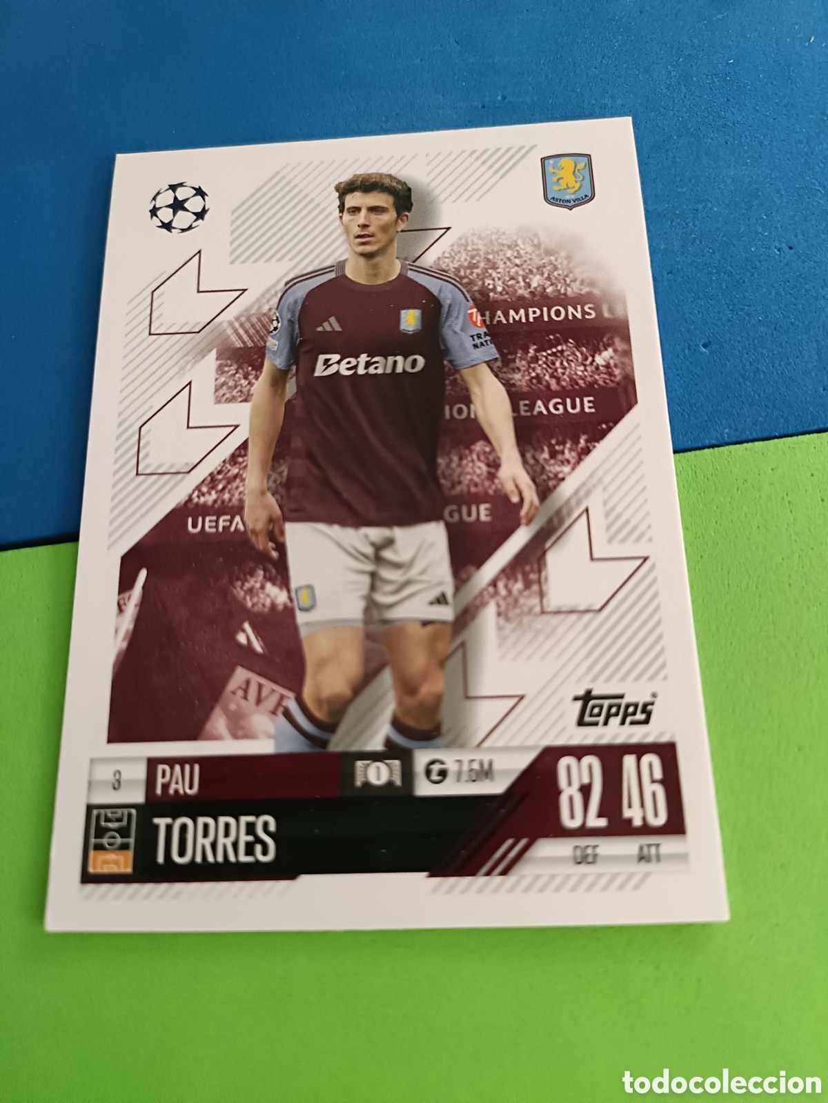 Cartes &agrave; collectionner de Football: Match Attax Topps 2024 2025 24 25 - 3 Pau Torres