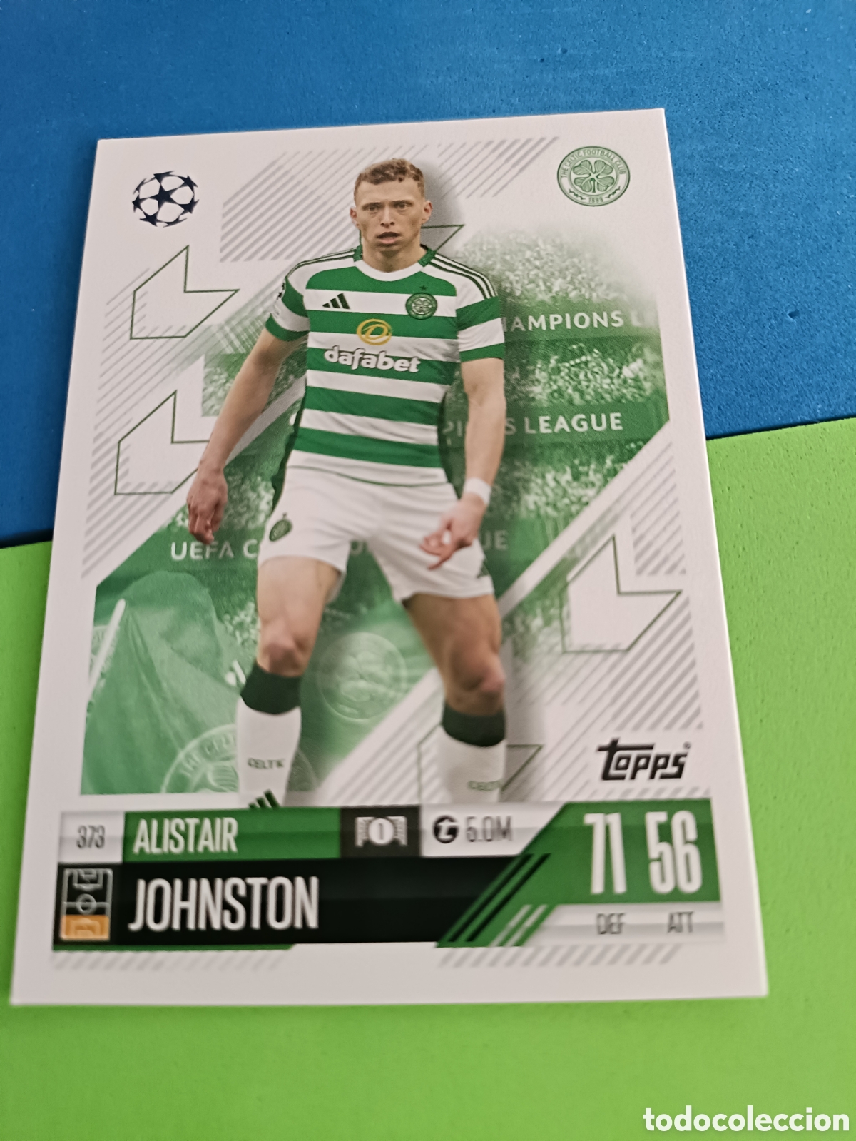 Cartes &agrave; collectionner de Football: Match Attax Topps 2024 2025 24 25 - 373 Johnston