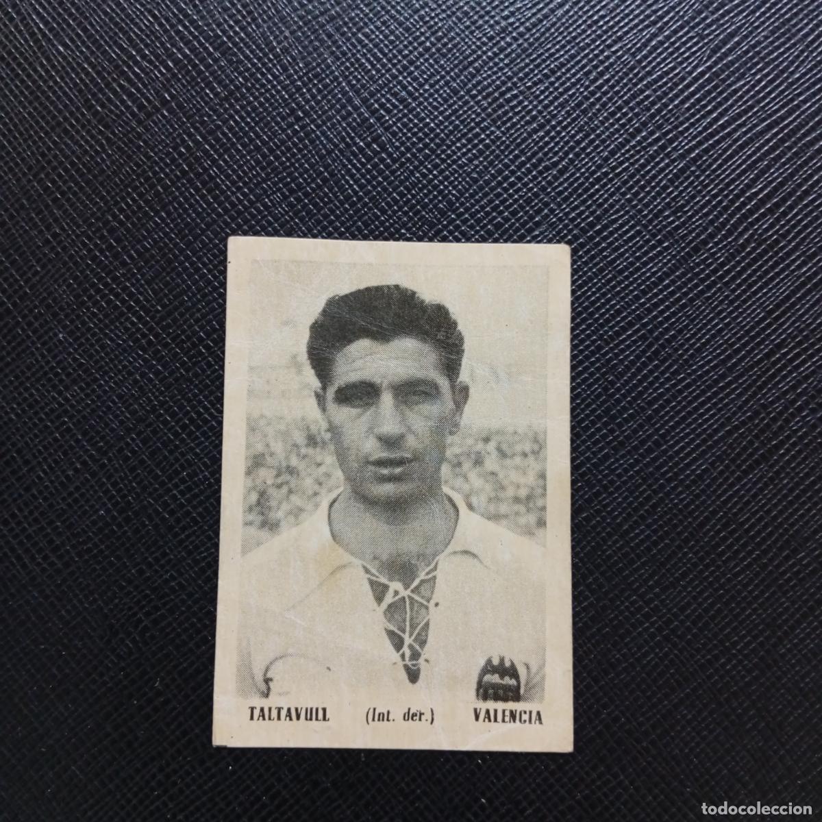 Cartes &agrave; collectionner de Football: TALTAVULL VALENCIA BRUGUERA ASES DEL FUTBOL 1951 1952 CROMO 51 52 - SIIN PEGAR - A32 PG51