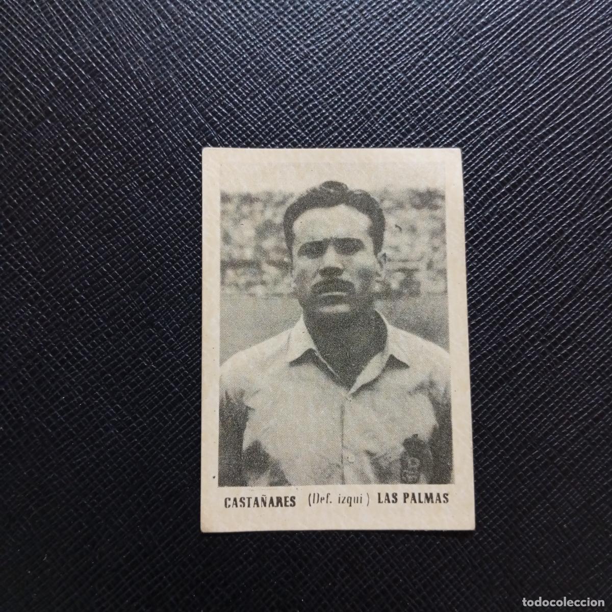 Cromos de F&uacute;tbol: CASTA&Ntilde;ES LAS PALMAS BRUGUERA ASES DEL FUTBOL 1951 1952 CROMO 51 52 - SIIN PEGAR - A32 PG54