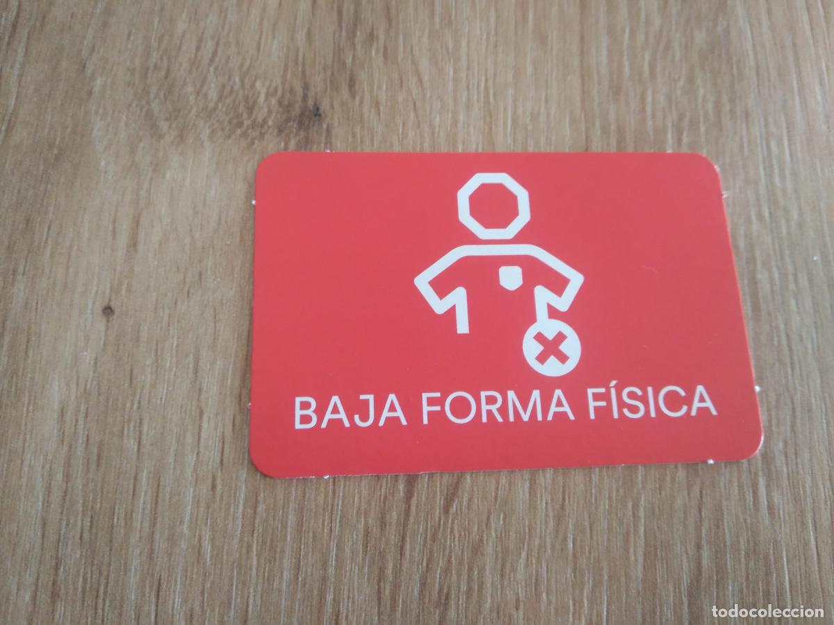 Cromos de F&uacute;tbol: BAJA FORMA FISICA CROMO FUTBOL FEMENINO 24-25 JUEGO DE LA LIGA F 2024-2025