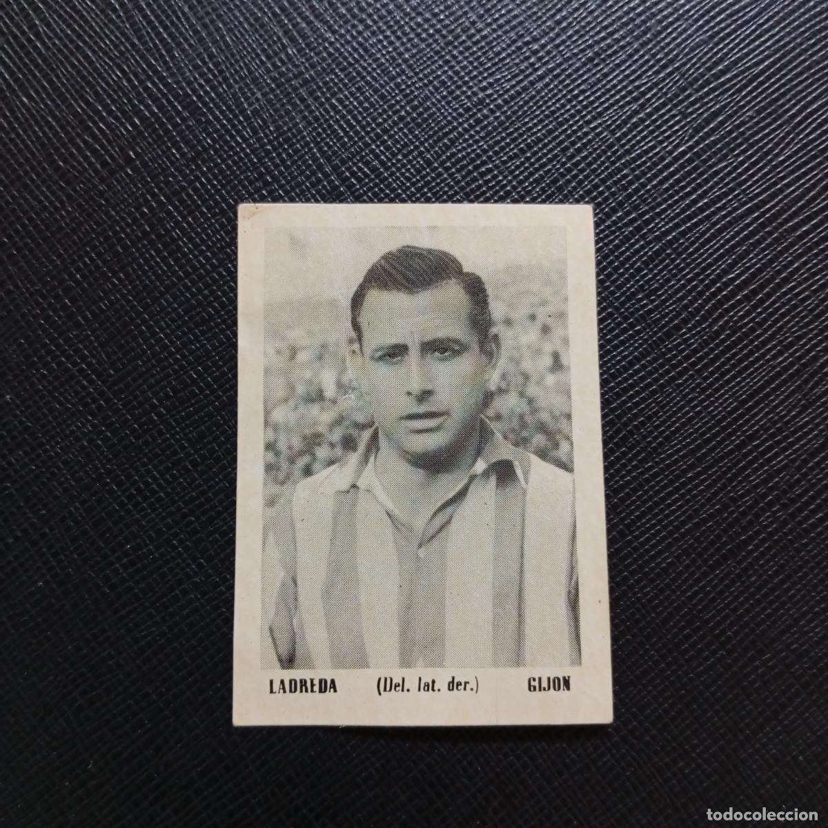 Cartes &agrave; collectionner de Football: LADREDA SPORTING GIJON BRUGUERA ASES DEL FUTBOL 1951 1952 CROMO 51 52 - SIIN PEGAR - A32 PG55