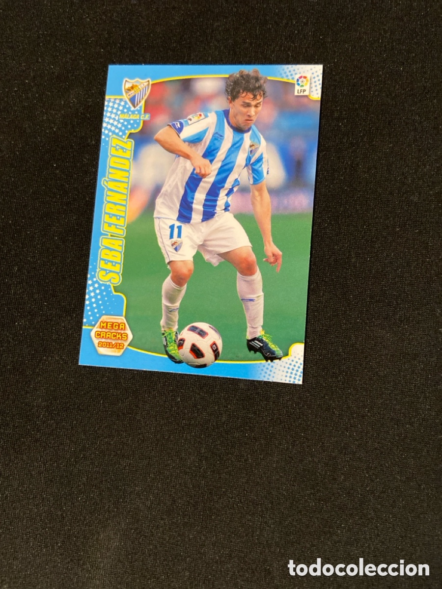 Cartes &agrave; collectionner de Football: SEBA FERN&Aacute;NDEZ 179 (M&Aacute;LAGA) MEGA