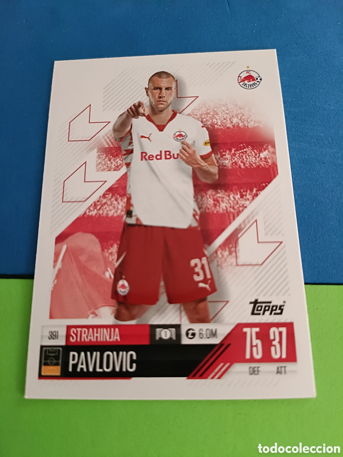 Cromos de F&uacute;tbol: Match Attax Topps 2024 2025 24 25 - 391 Pavlovic