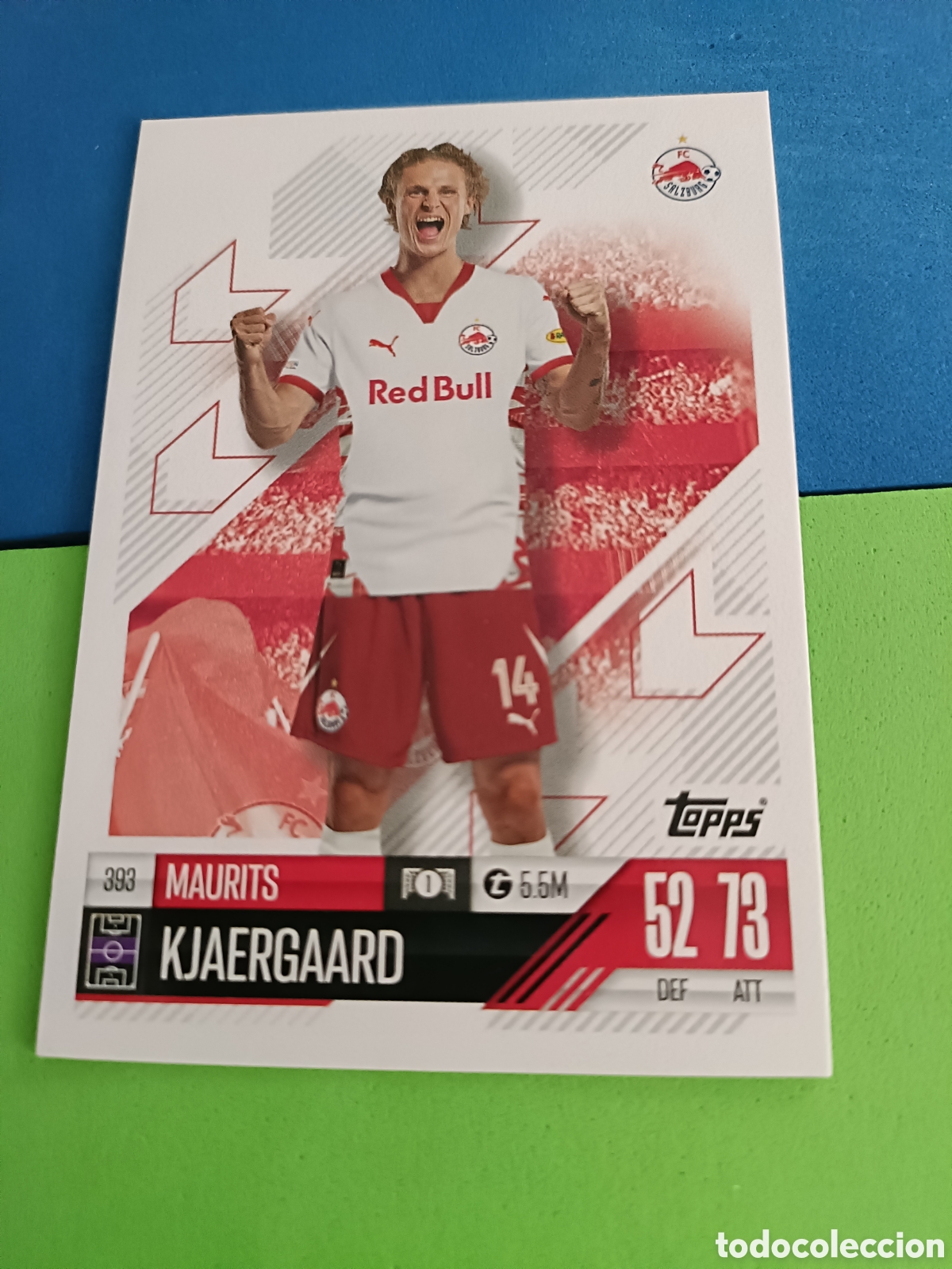 Cromos de F&uacute;tbol: Match Attax Topps 2024 2025 24 25 - 393 Kjaergaard