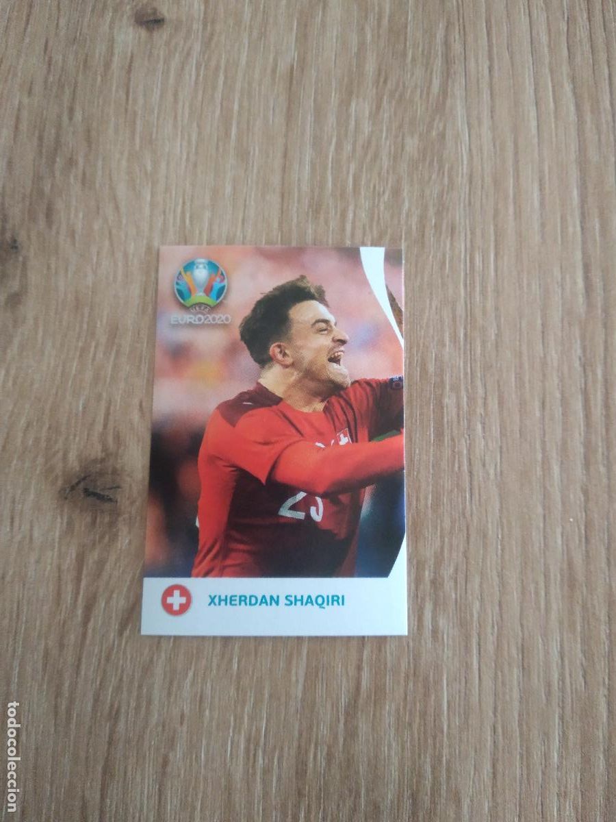 Cromos de F&uacute;tbol: C3 XHERDAN SHAQIRI SUIZA CROMO EXTRA ACTUALIZACION UPDATE FUTBOL PANINI EURO 2020 EUROCOPA