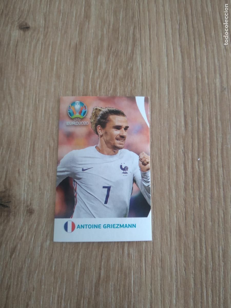 Cromos de F&uacute;tbol: C5 GRIEZMANN FRANCIA CROMO EXTRA ACTUALIZACION UPDATE FUTBOL PANINI EURO 2020 EUROCOPA