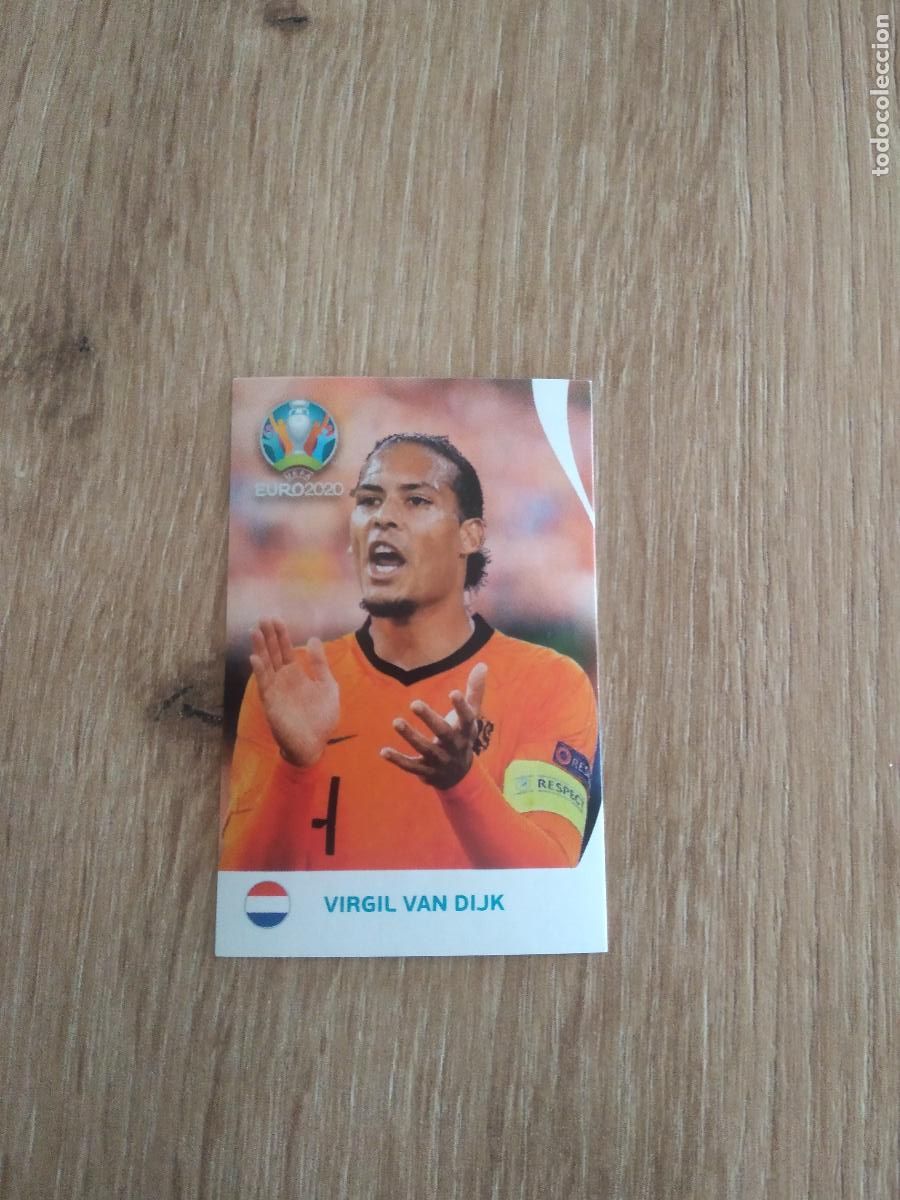 Cromos de F&uacute;tbol: C7 VIRGIN VAN DIJK PAISES BAJOS CROMO EXTRA ACTUALIZACION UPDATE FUTBOL PANINI EURO 2020 EUROCOPA