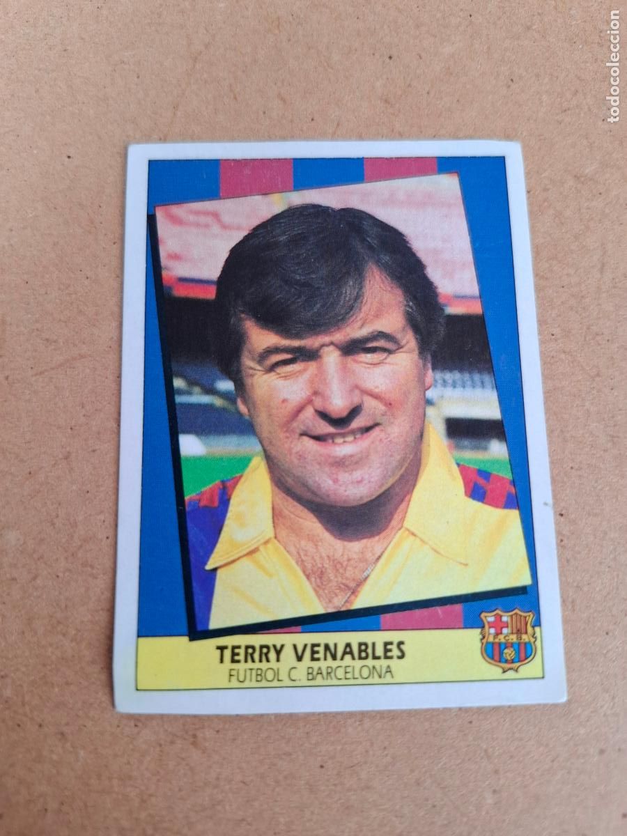 Cromos de F&uacute;tbol: ESTE 87 88 1987 1988 - TERRY VENABLES - FC. BARCELONA ( NUNCA PEGADO )