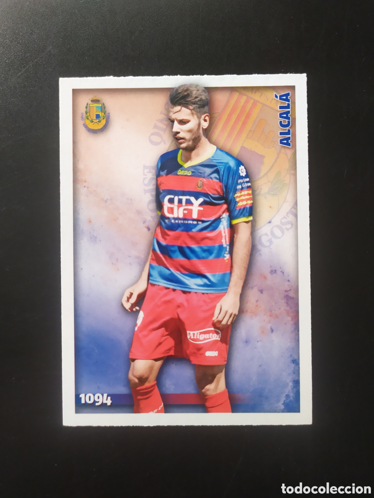 Fu&szlig;ball-Sticker: Mundicromo fichas Liga 2014 2015 14 15 Alcala n&deg; 1094 Llagostera