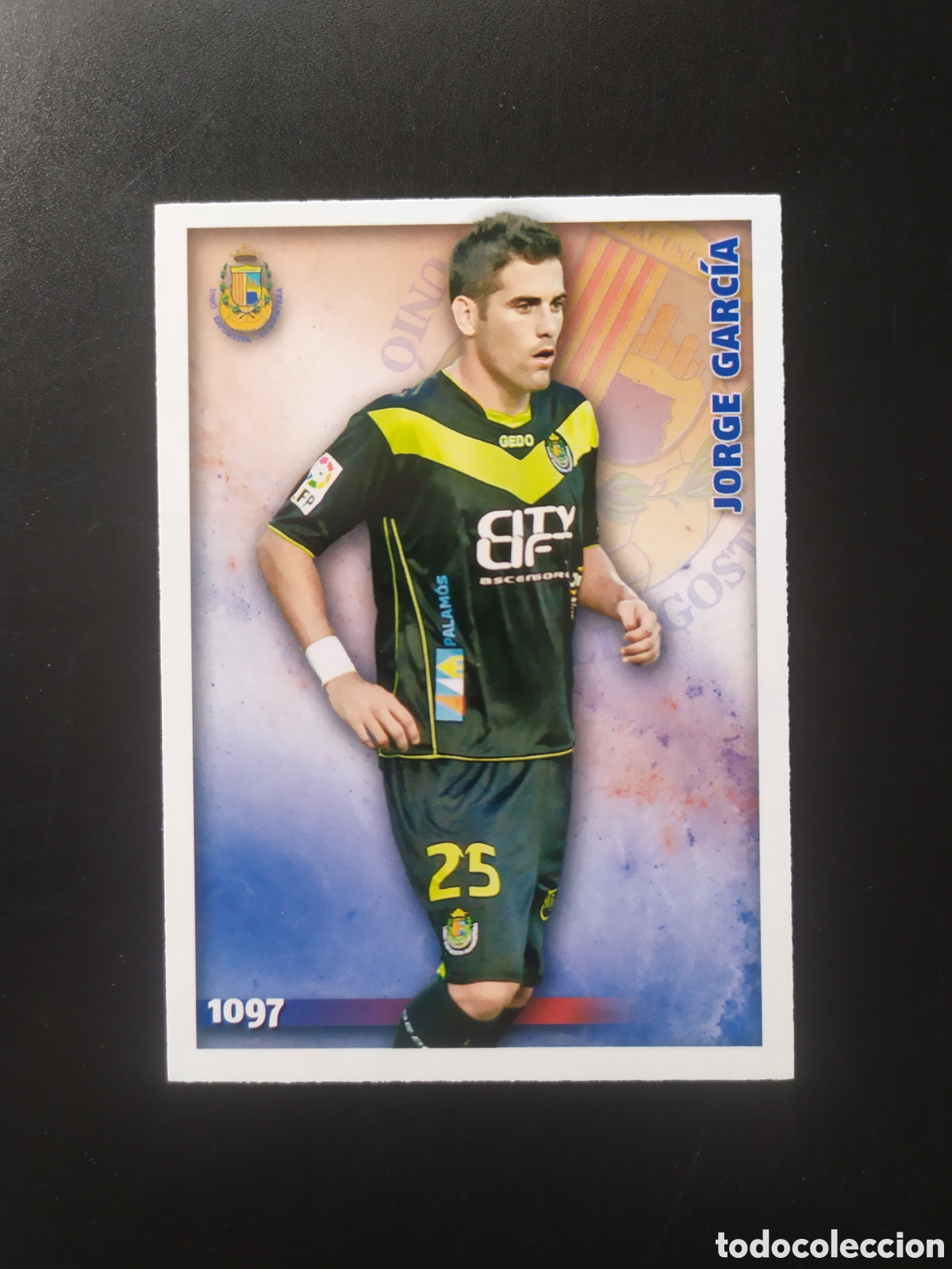 Fu&szlig;ball-Sticker: Mundicromo fichas Liga 2014 2015 14 15 Jorge Garc&iacute;a n&deg; 1097 Llagostera