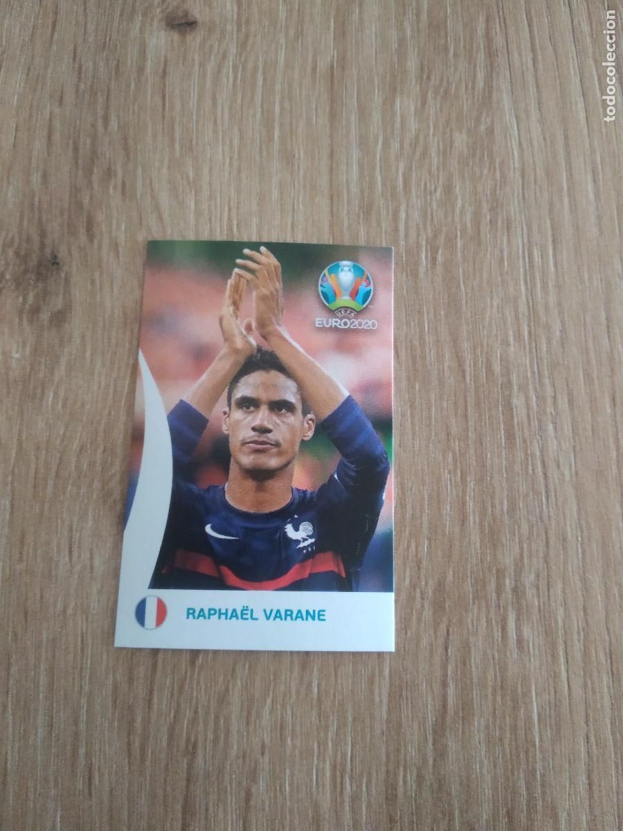 Cromos de F&uacute;tbol: C12 VARANE FRANCIA CROMO EXTRA ACTUALIZACION UPDATE FUTBOL PANINI EURO 2020 EUROCOPA