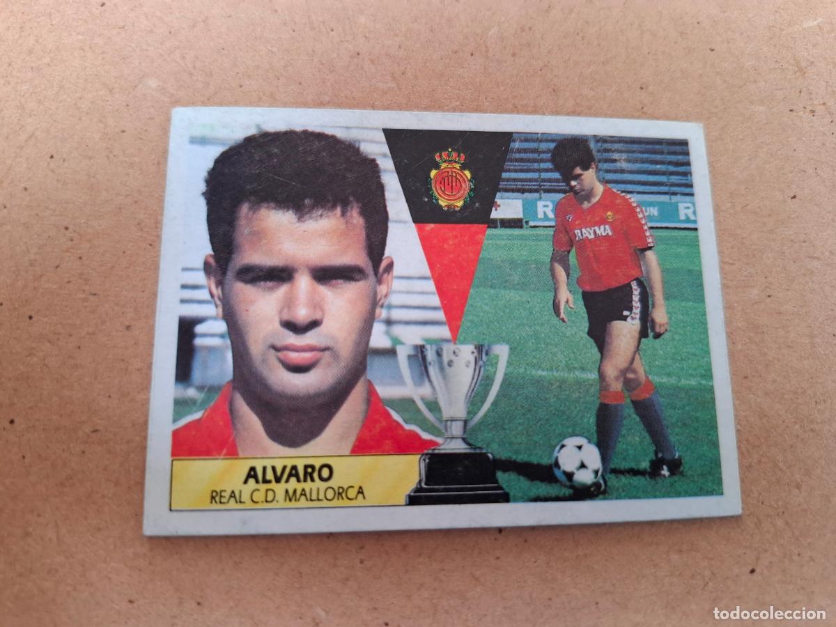 Cromos de F&uacute;tbol: ESTE 87 88 1987 1988 - FICHAJE 31 &Aacute;LVARO - RCD. MALLORCA ( NUNCA PEGADO )