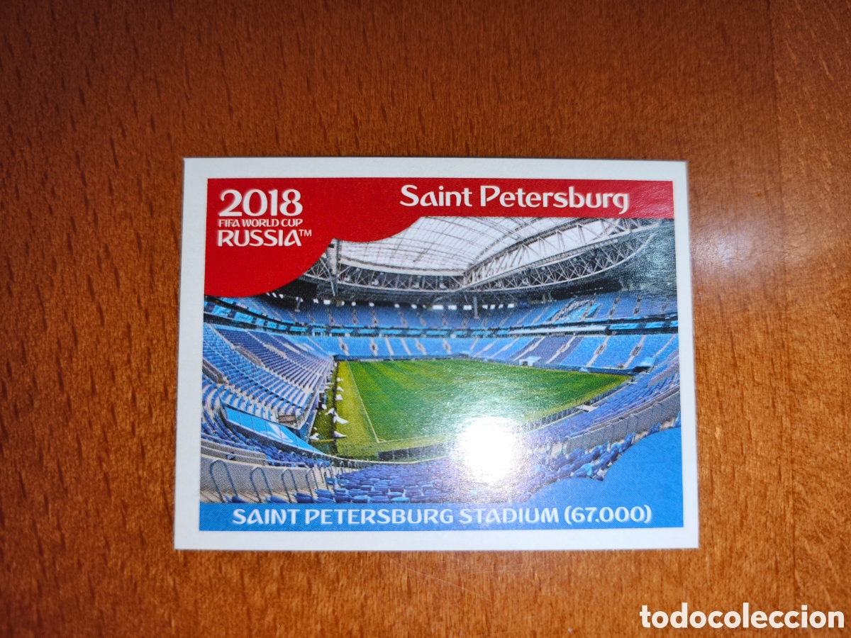 Cartes &agrave; collectionner de Football: Saint Petersburg Stadium n&deg;15 Fifa World Cup Rusia Russia 2018