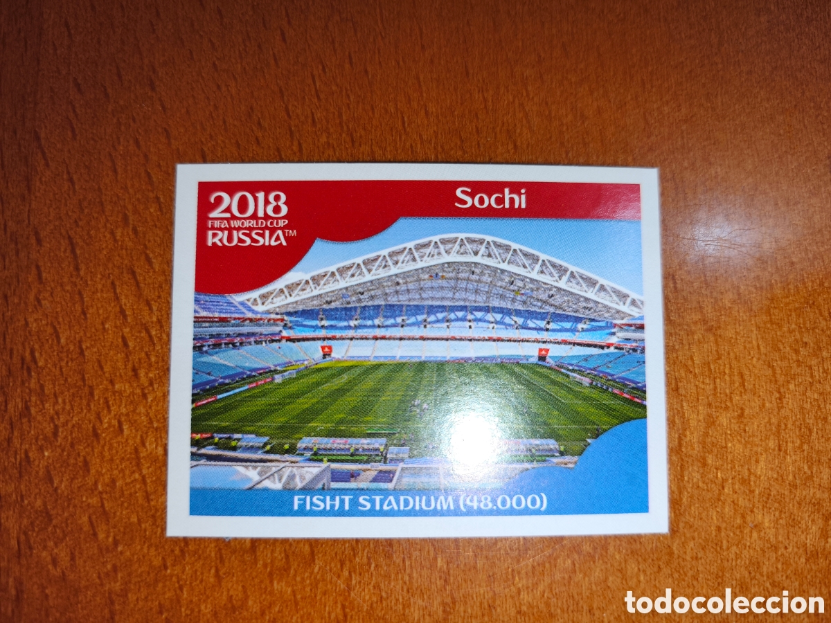 Cromos de F&uacute;tbol: Fisht Stadium n&deg;18 Fifa World Cup Rusia Russia 2018