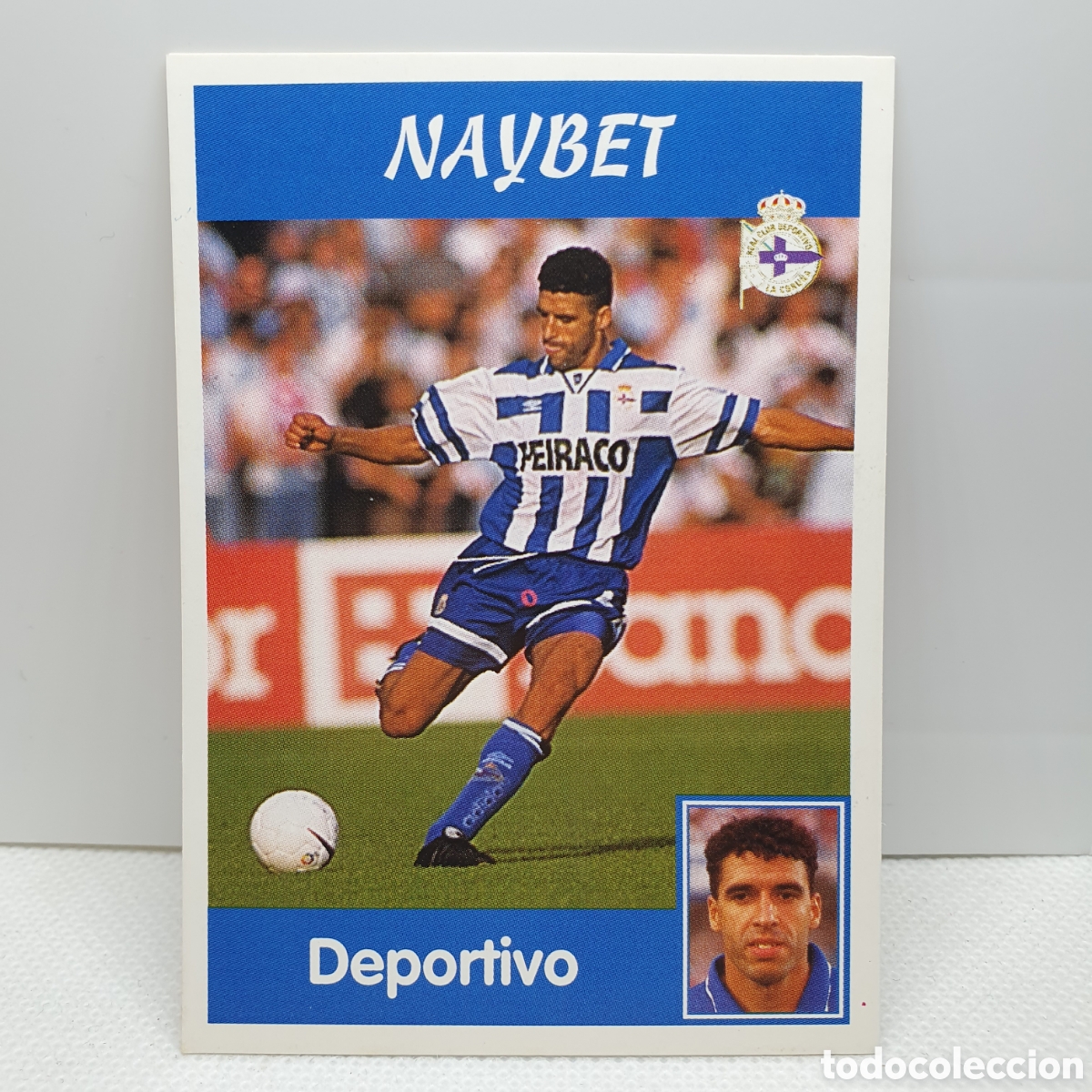 Cromos de F&uacute;tbol: ⚽️ CROMO DE FUTBOL NAYBET DEPORTIVO LIGA 97-98 PANINI SPORTS ALBUM - ESTAMPAS ADHESIVAS - CARTAS