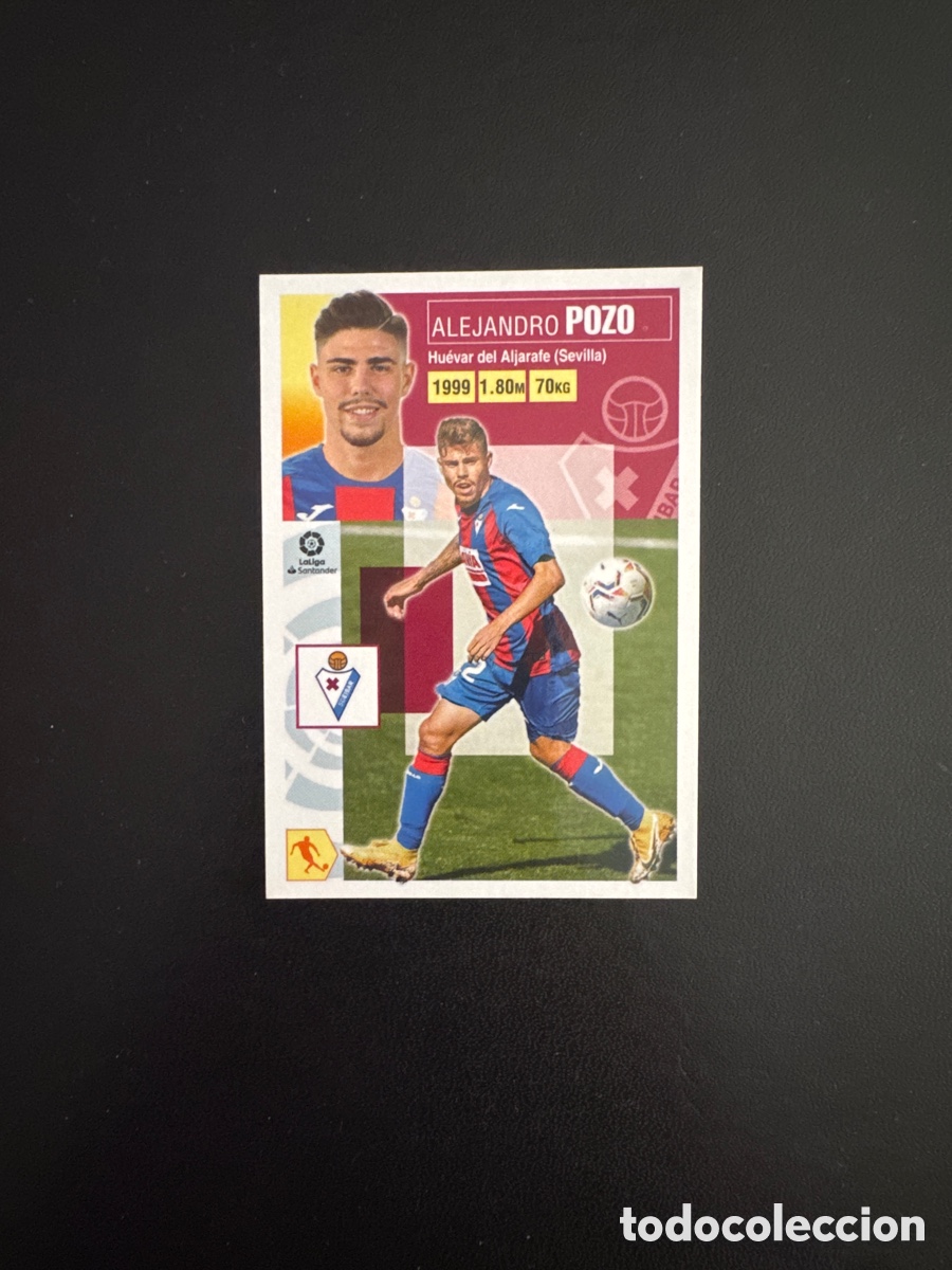 Figurine di Calcio: POZO &Uacute;LTIMOS FICHAJES NUMERO 43 LIGA ESTE 2020 2021