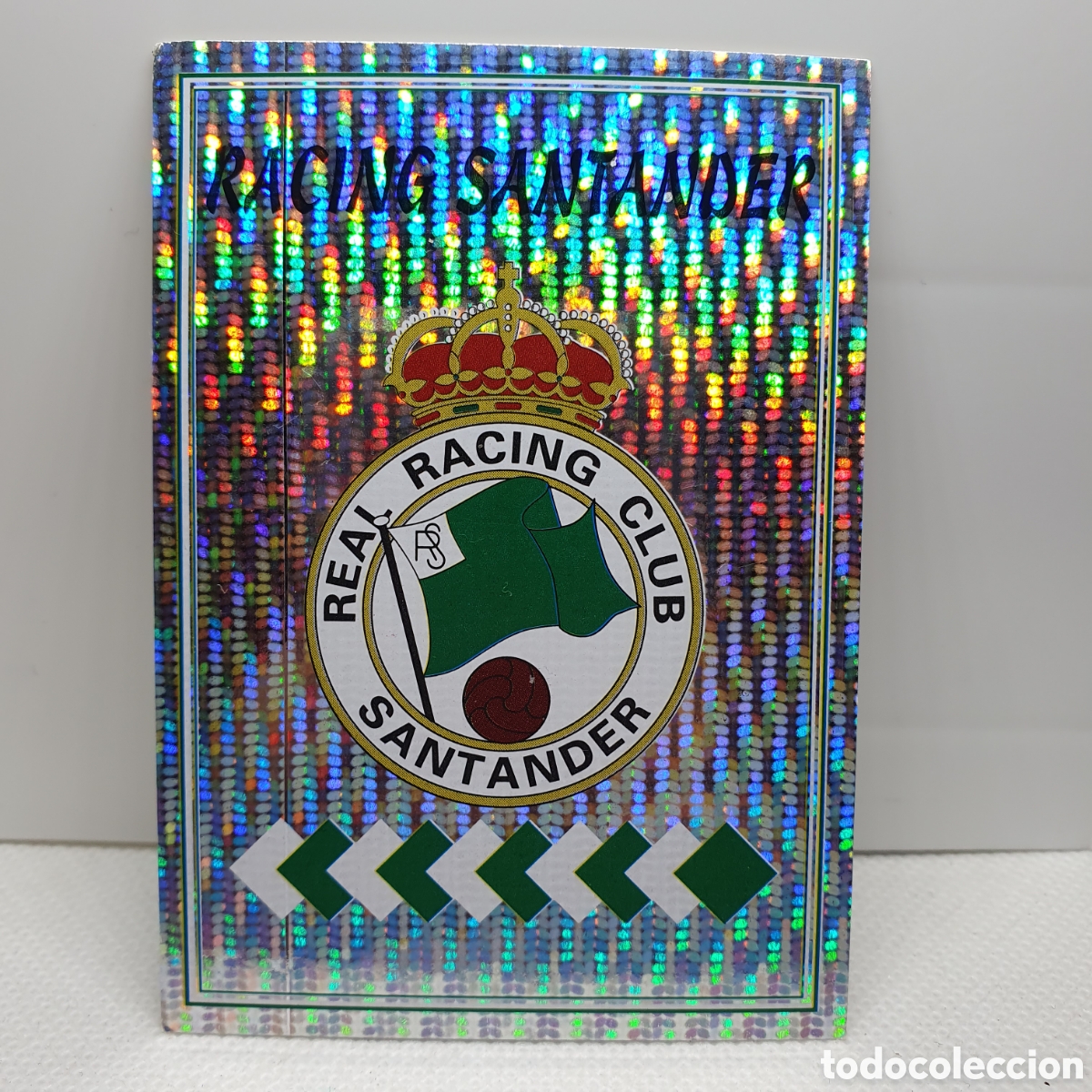 Figurine di Calcio: ⚽️ CROMO DE FUTBOL ESCUDO RACING DE SANTANDER LIGA 97-98 PANINI SPORTS ALBUM - ESTAMPAS ADHESIVAS
