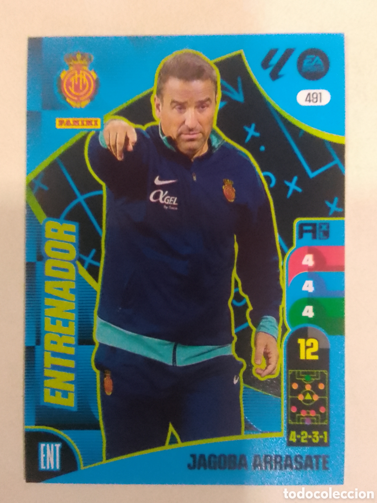 Cromos de F&uacute;tbol: Adrenalyn XL 2024-25 n&deg; 491 Jagoba Arrasate &bull; Mallorca.