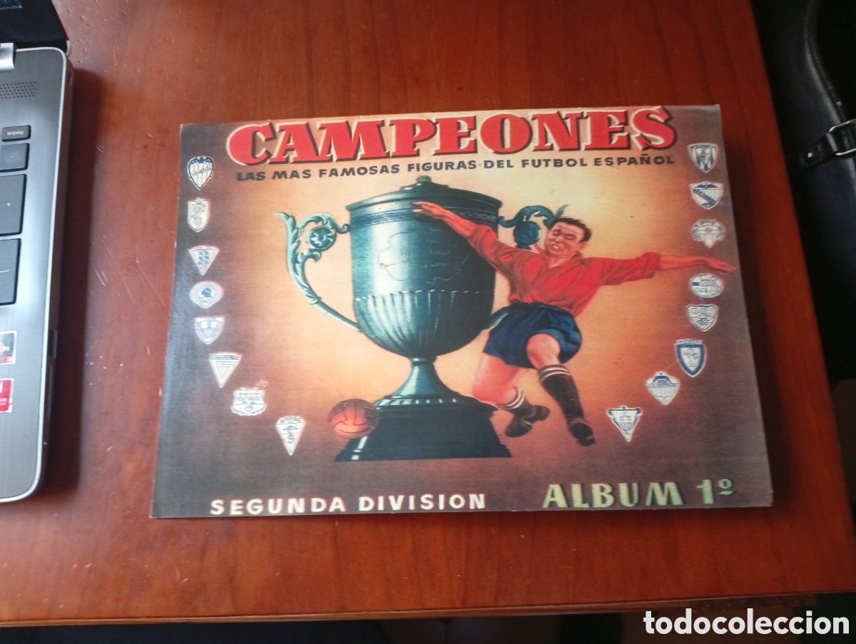 Cromos de F&uacute;tbol: FACSIMIL FASCIMIL ALBUM CROMOS FUTBOL NG CAMPEONES SEGUNDA DIVISION ALBUM 1&ordm;