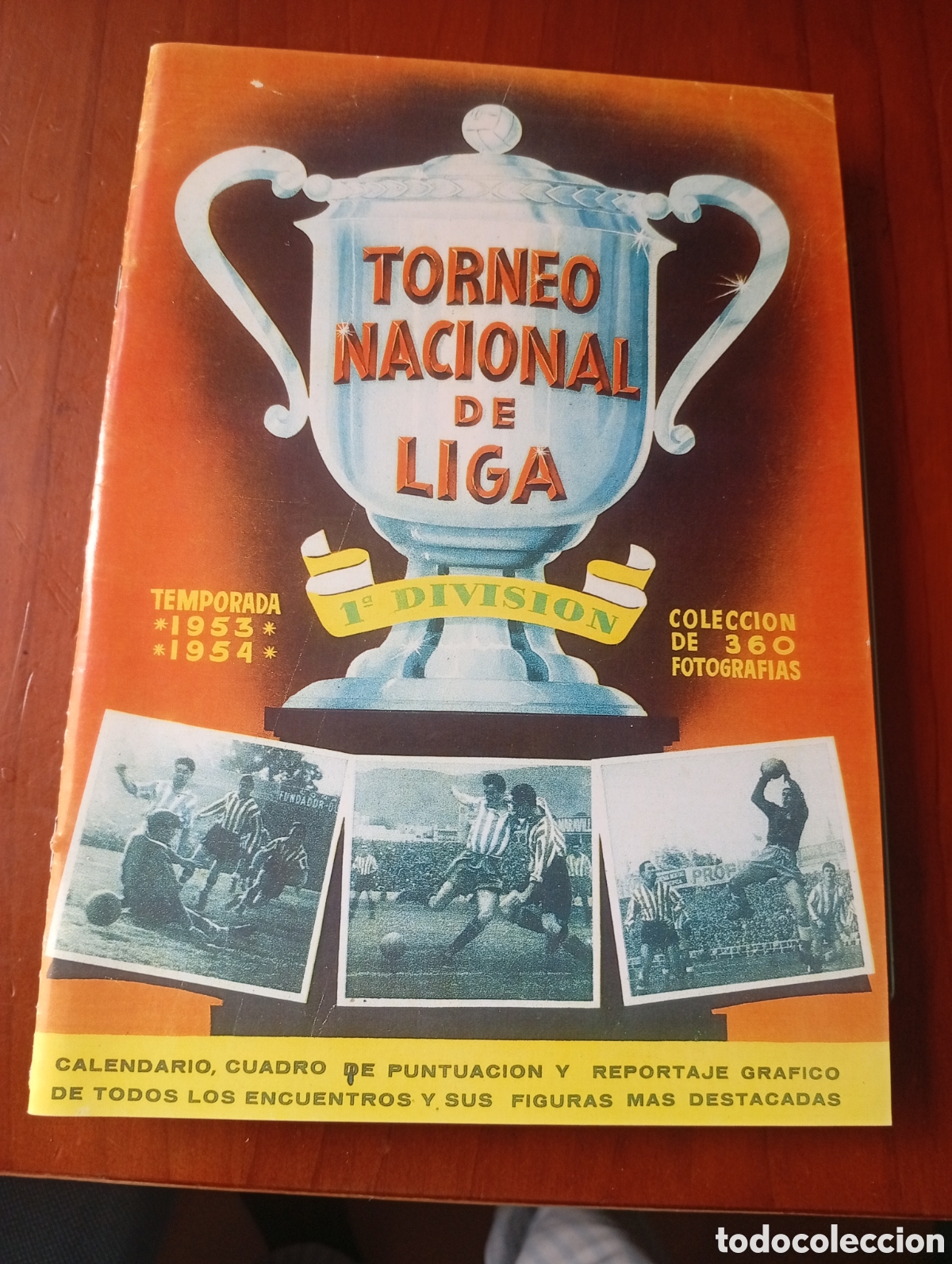 Football Stickers: FACSIMIL FASCIMIL ALBUM CROMOS FUTBOL BRUGUERA TORNEO NACIONAL DE LIGA 1 &ordf; DIVISION 1953 -1954