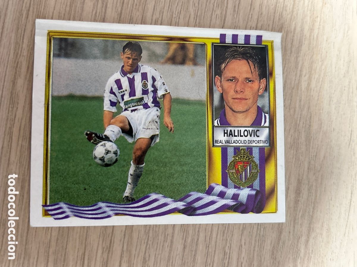 Cromos de F&uacute;tbol: HALILOVIC VALLADOLID COLOCA LIGA ESTE 1995 1996 95 96 VENTANILLA