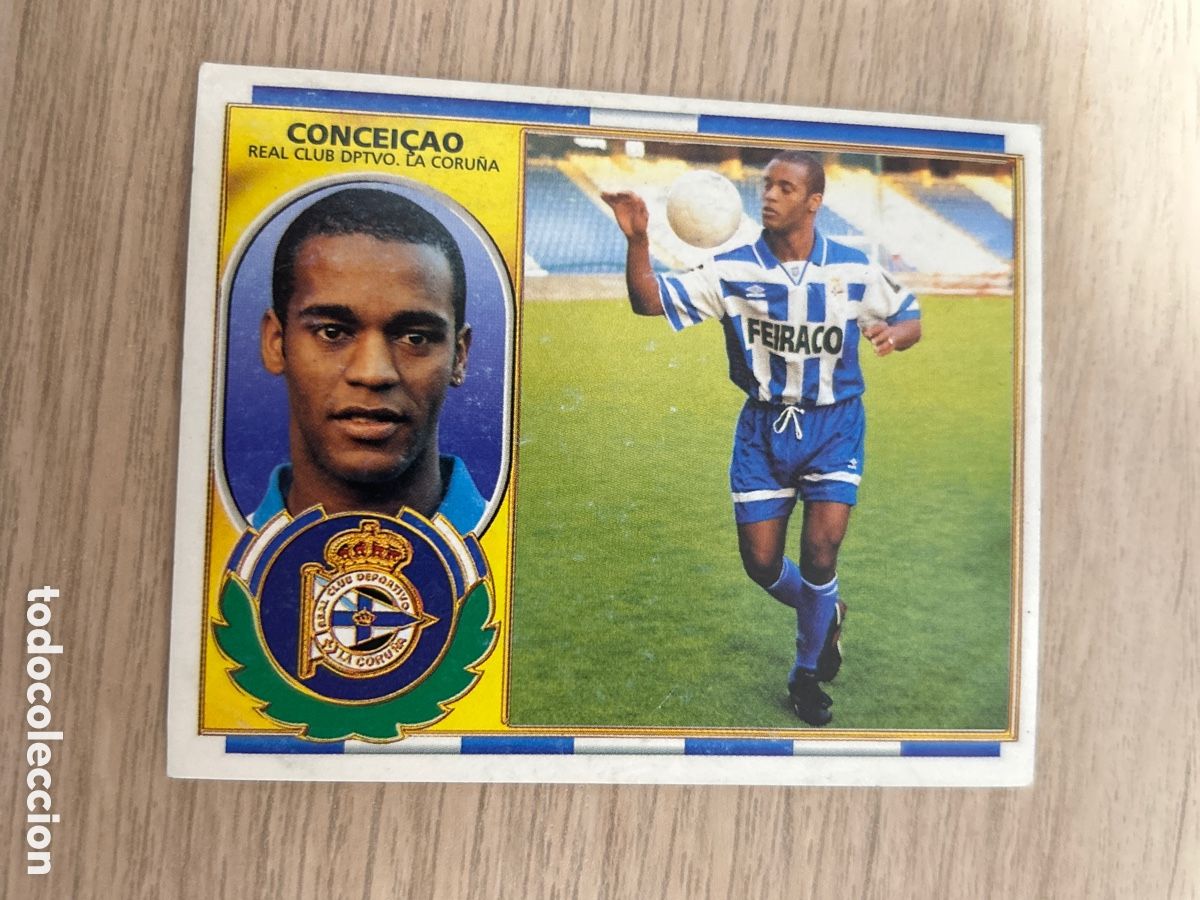 Cromos de F&uacute;tbol: CONCEI&Ccedil;AO DEPORTIVO FICHAJE 4 BIS LIGA ESTE 1996 1997 96 97 NUNCA PEGADO SIN PEGAR