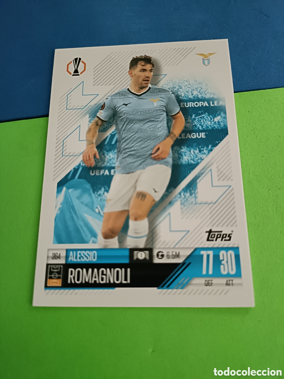 Cromos de F&uacute;tbol: Match Attax Topps 2024 2025 24 25 - 364 Romagnoli Lazio Europa League