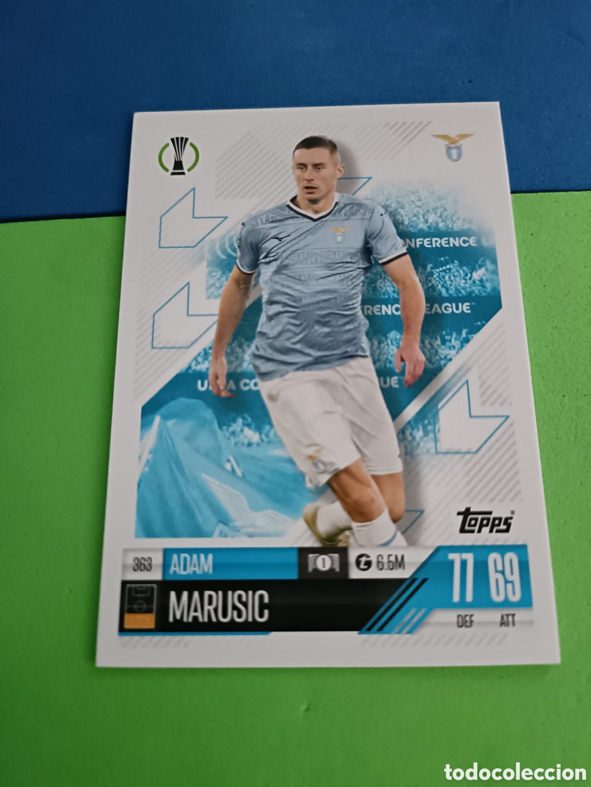 Cromos de F&uacute;tbol: Match Attax Topps 2024 2025 24 25 - 363 Marusic Lazio conference league