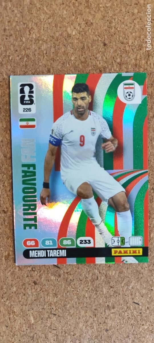 Cromos de F&uacute;tbol: ADRENALYN XL FIFA WORLD CUP 2026 CARD FAN FAVOURITE TAREMI IRAN # 226 PANINI