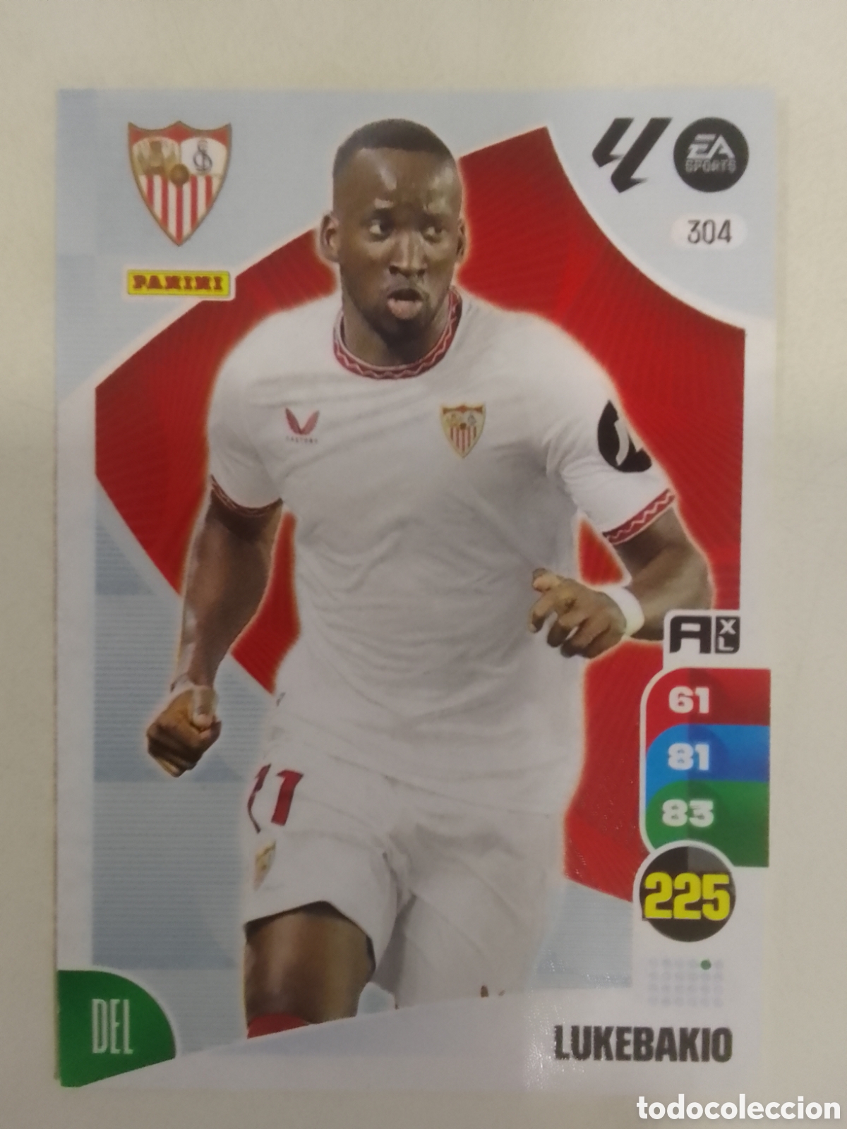 Cromos de F&uacute;tbol: Adrenalyn XL 2024-25 n&deg; 304 Lukebakio &bull; Sevilla.
