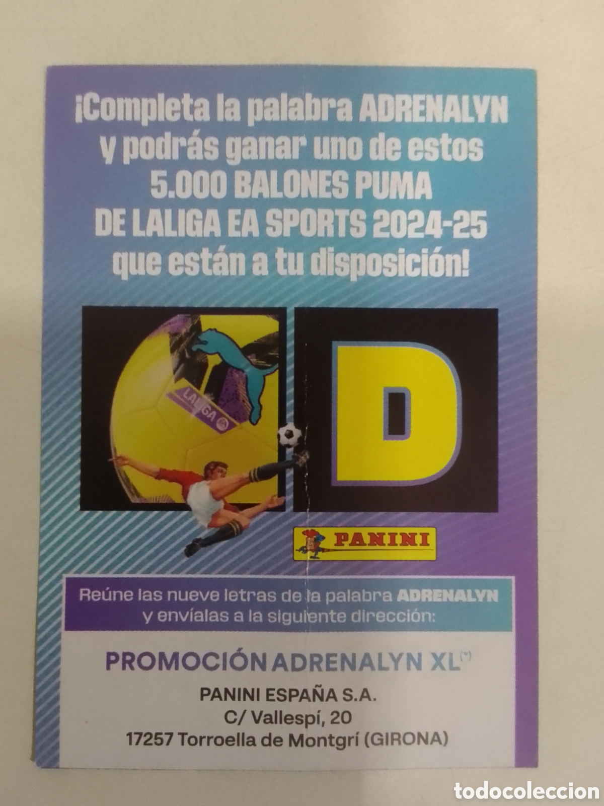 Cromos de F&uacute;tbol: Adrenalyn XL 2024-25 letra D.