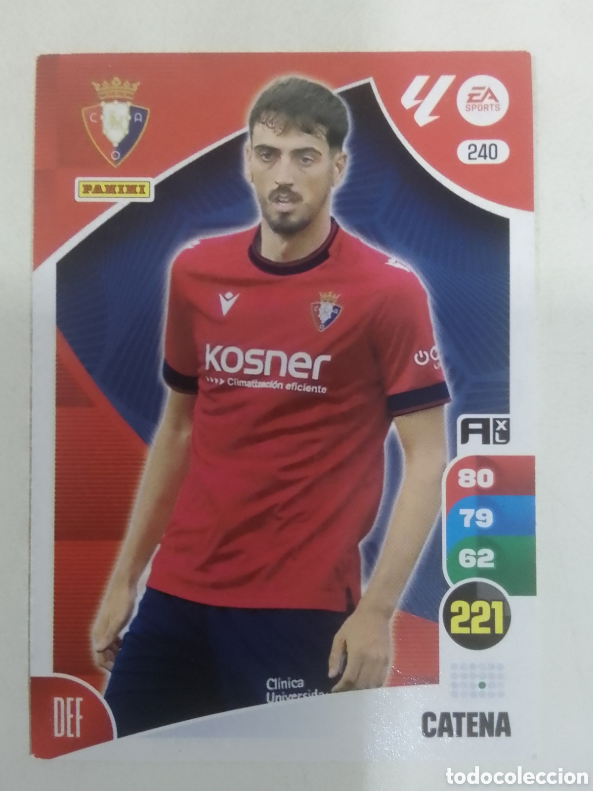 Cartes &agrave; collectionner de Football: Adrenalyn 2024-25 n&deg; 240 Catena &bull; Osasuna.
