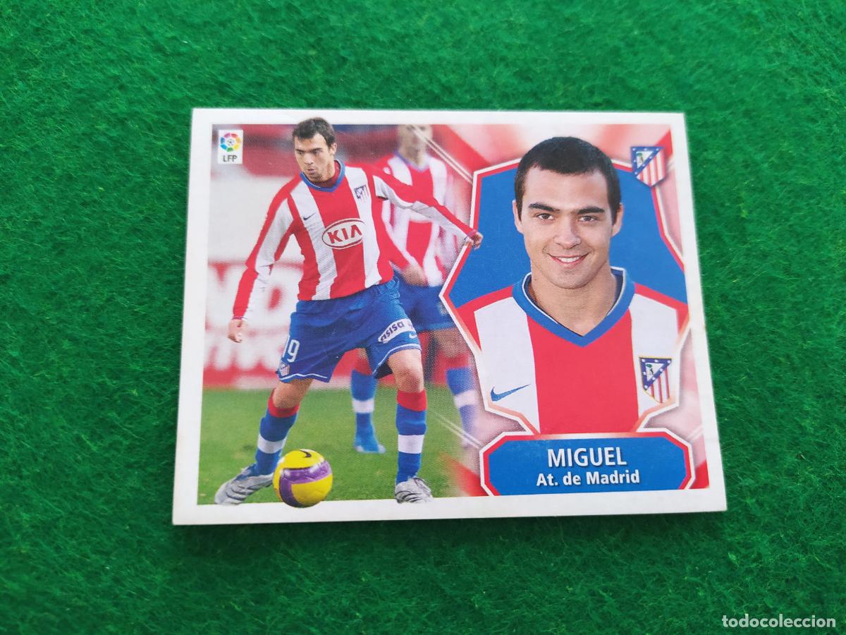 Fu&szlig;ball-Sticker: Liga este 2008 2009 08 09 nuevo sin pegar - ATLETICO DE MADRID - MIGUEL