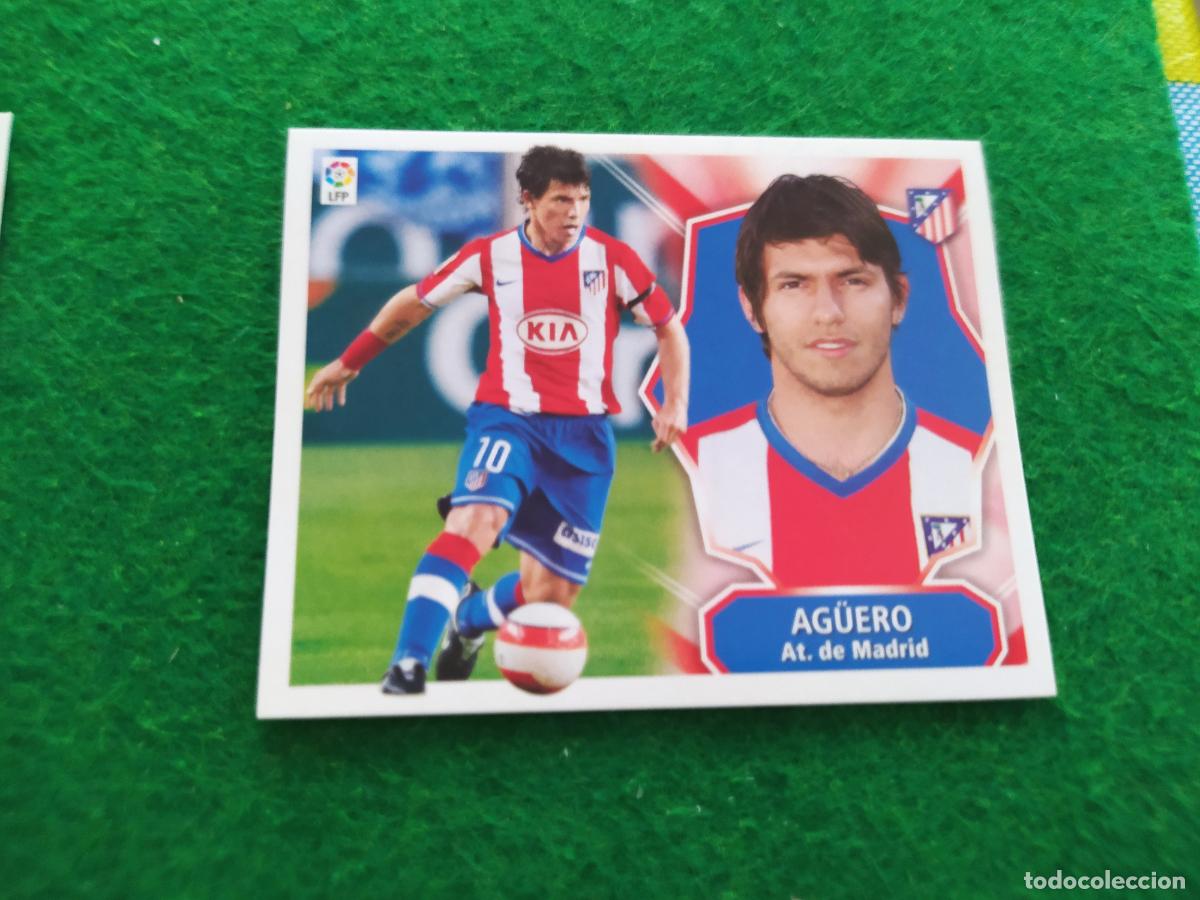 Cromos de F&uacute;tbol: Liga este 2008 2009 08 09 nuevo sin pegar - ATLETICO DE MADRID - AG&Uuml;ERO