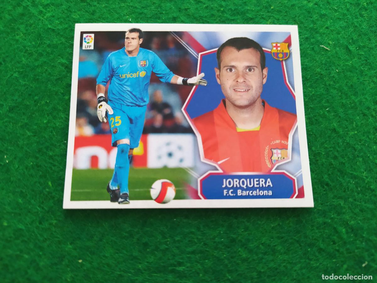 Cromos de F&uacute;tbol: Liga este 2008 2009 08 09 nuevo sin pegar - FC BARCELONA - JORQUERA