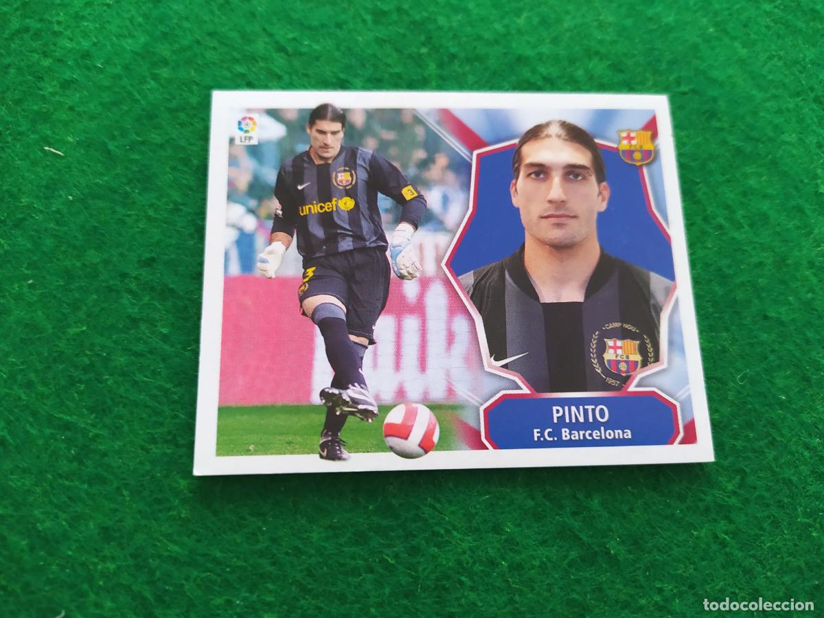Cromos de F&uacute;tbol: Liga este 2008 2009 08 09 nuevo sin pegar - FC BARCELONA - PINTO