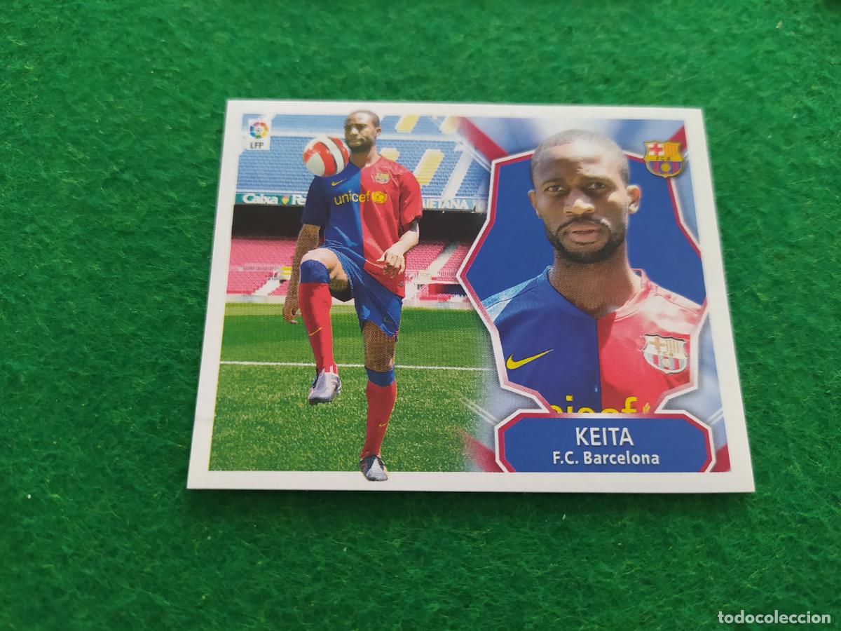 Cromos de F&uacute;tbol: Liga este 2008 2009 08 09 nuevo sin pegar - FC BARCELONA - KEITA