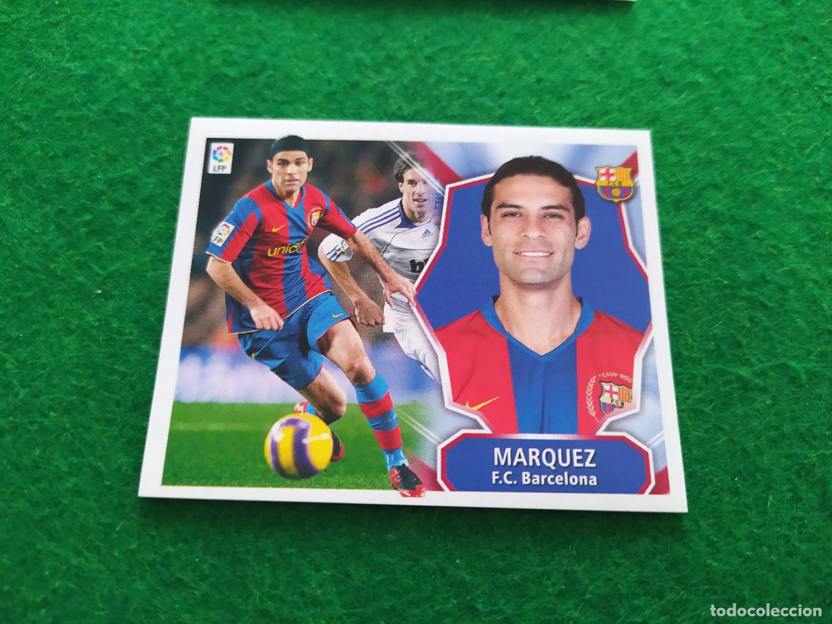 Cromos de F&uacute;tbol: Liga este 2008 2009 08 09 nuevo sin pegar - FC BARCELONA - MARQUEZ